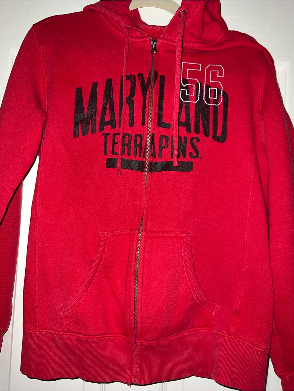 Jansport Red Maryland Terrapins Zip Hoodie